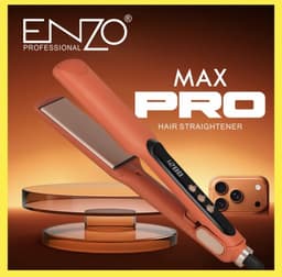 مكواة الشعر الاحترافية ENZO Max Pro - النسخة المتطورة للشعر المعالج بالكرياتين والبروتين 4