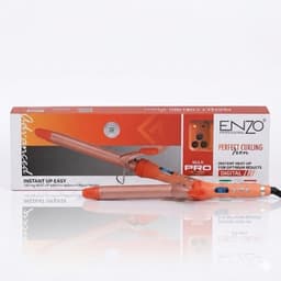 مكواة تجعيد الشعر Enzo Max Pro – تموجات كيرلي مثالية بتقنية التسخين السريع والشاشة الرقمية 2