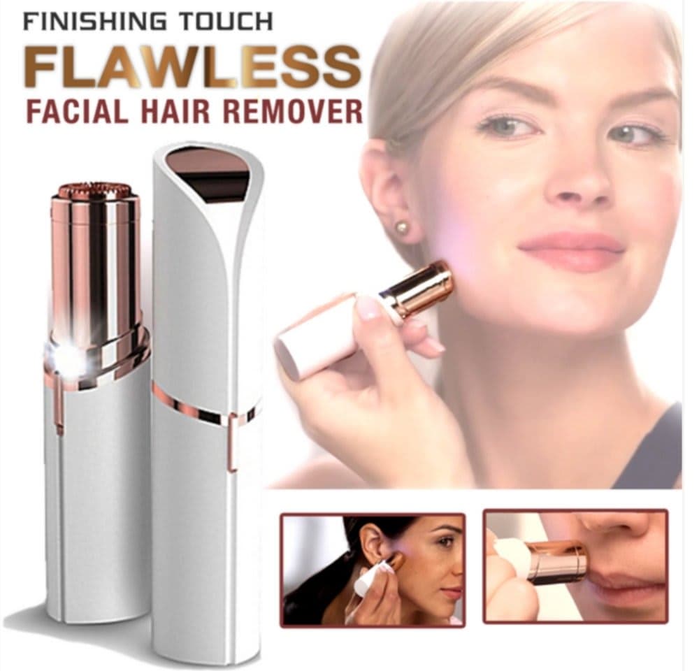 جهاز Finishing Touch Flawless الأصلي لإزالة شعر الوجه – لنعومة فورية وبدون ألم